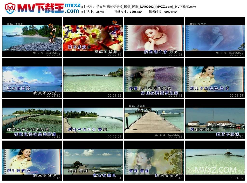 于文华-想对婆婆说_国语_民歌_NAI00262
